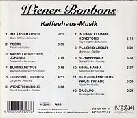 Wiener Bonbons - Kaffehaus-Musik [CD], 1