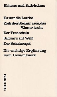 Es war die Lerche, 1