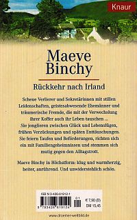 Rückkehr nach Irland, 1