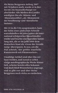Heinz Berggruen - Leben & Legende, 1
