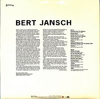 Bert Jansch [Vinyl], 1