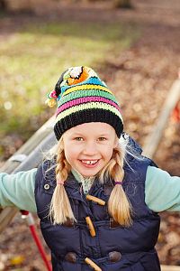 Gestrickte Bommelmützen: Beanies, Zipfel- und Pudelmützen, 1