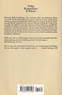 Die verlorene Ehre der Katharina Blum , 1