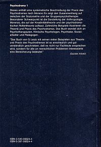 Psychodrama - Theorie und Praxis, 1