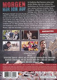 Morgen hör ich auf [DVD], 2