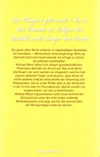 Werte im Schafspelz, 1