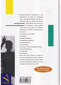 Betriebswirtschaft und Management, 1