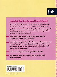 Noch mehr tolle Hochzeitsspiele, 1