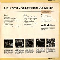 Die Luzerner Singknaben Singen Wanderlieder [Vinyl], 1