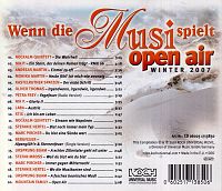 Wenn die Musik spielt - Open Air Winter 2007 [CD], 1