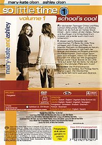 So Little Time - School's Cool [DVD], 1