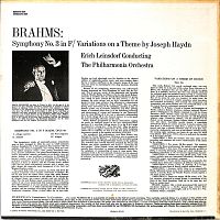 Brahms - Symphony No. 3 In F / Variations [Vinyl], 1