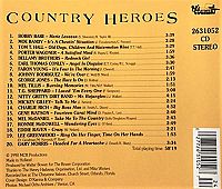 Country Heroes [CD], 1