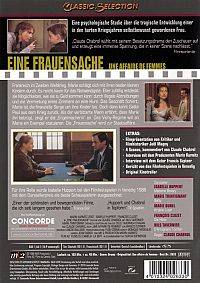 Une affaire de femmes [DVD], 1