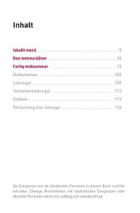 Iskallt mord - Schwedisch A1, 1