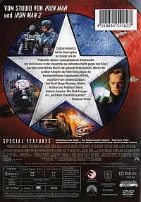 Captain America - The First Avenger [DVD], 2