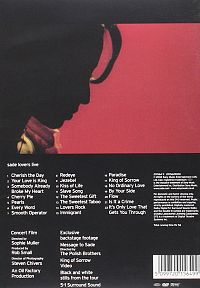 Sade - Lovers Live [DVD], 1