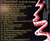Z'Hansrüedi - sit 40 Jahr am Müsigu [CD], 1