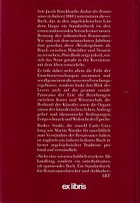 Die Renaissance in Italien, 1