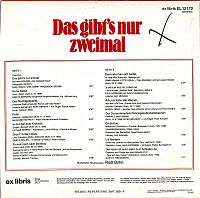 Das gibt's nur zweimal [Vinyl], 1