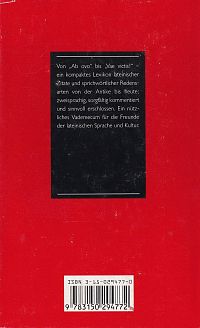 Lateinisches Zitaten-Lexikon, 1