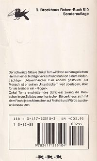 Onkel Toms Hütte, 1