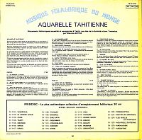 Aquarelle Tahitienne [Vinyl], 1