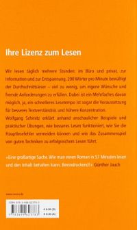 Schneller lesen - besser verstehen, 1