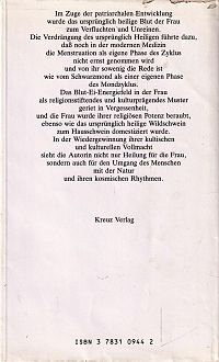 Das Schwarzmond-Tabu - Die kulturelle Bedeutung des weiblichen Zyklus, 1