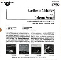 Berühmte Melodien Von Johann Strauss [Vinyl], 1