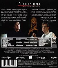 Deception - Tödliche Versuchung [Blu-ray], 1