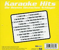 Karaoke Hits - Die Besten Deutschen Schlager [CD], 1