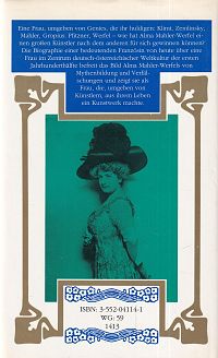 Alma Mahler oder die Kunst geliebt zu werden, 1