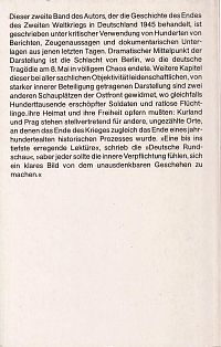 Das Ende an der Elbe, 1