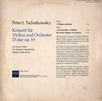 Peter I. Tschaikowsky ‎– Konzert Für Violine Und Orchester [Vinyl], 1