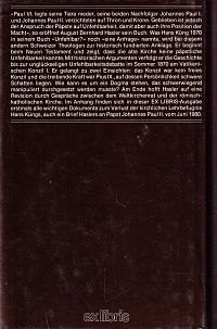 Wie der Papst unfehlbar wurde, 1