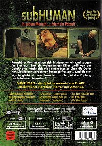 Subhuman [DVD], 1