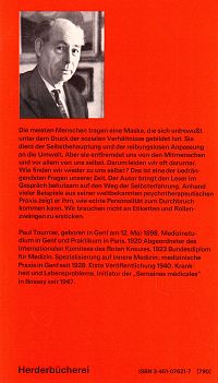 Durchbruch zur Persönlichkeit, 1