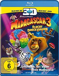 Madagascar 3 - Flucht durch Europa [Blu-ray 3D], 1