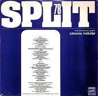 Split '78 - Dalmatinske Šansone [Vinyl], 1