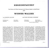 Hereinspaziert - Wiener Walzer [Vinyl], 1