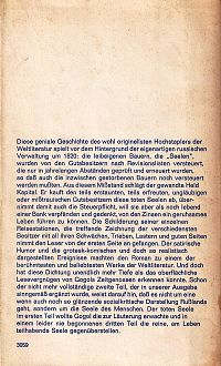 Die toten Seelen , 1