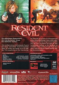 Resident Evil [DVD], 2