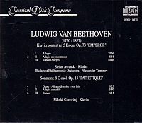 Klavierkonzert Nr. 5 - Sonate Pathetique [CD], 1