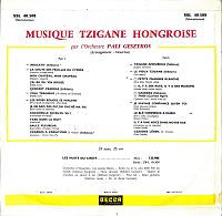 Musique Tzigane Hongroise [Vinyl], 1