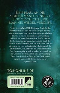 Das unsichtbare Leben der Addie LaRue, 1