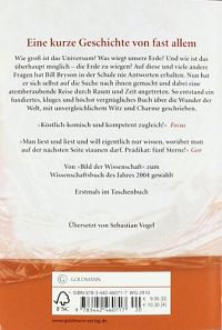Eine kurze Geschichte von fast allem, 1