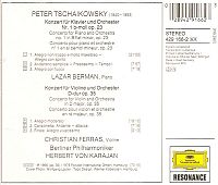 Klavierkonzert Nr. 1 - Violinkonzert [CD], 1