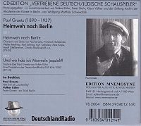 Heimweh nach Berlin, 1