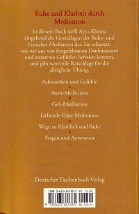 Meditation ohne Geheimnis, 1